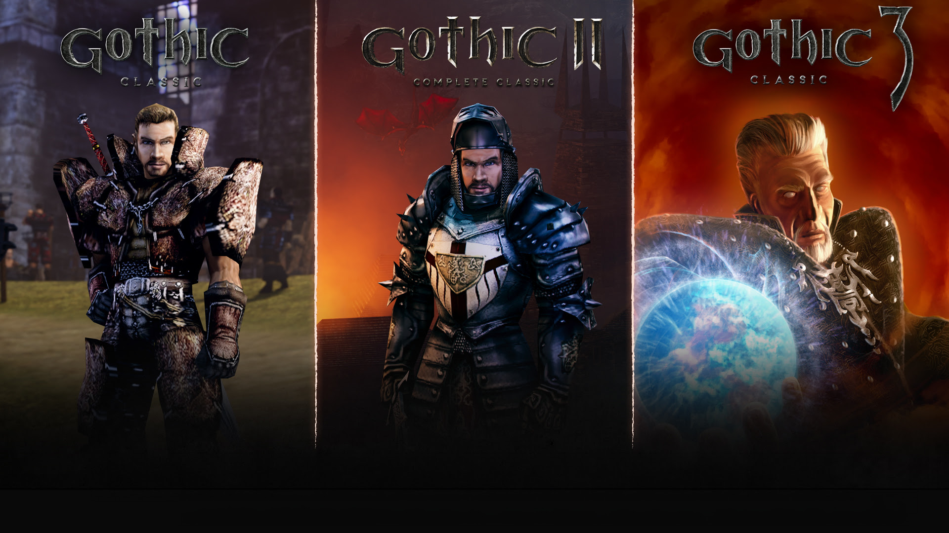 Volle Ladung Gothic - Alle 3 Klassiker erscheinen auf PS5