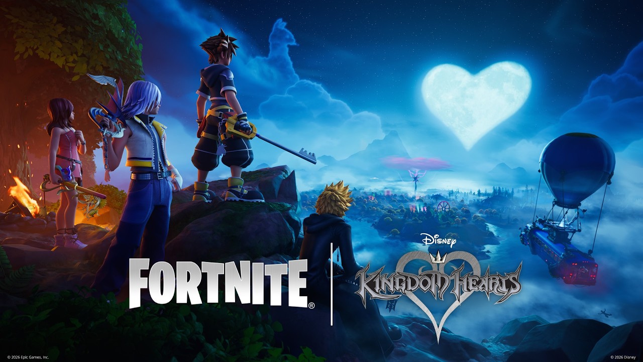 Fortnite | Neuer Trailer zeigt Kollaboration mit Kingdom Hearts