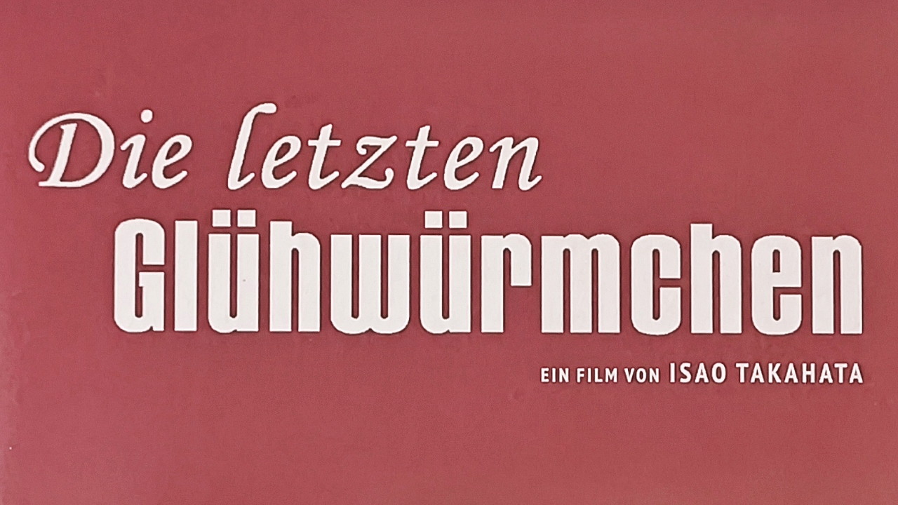 Die letzten Glühwürmchen