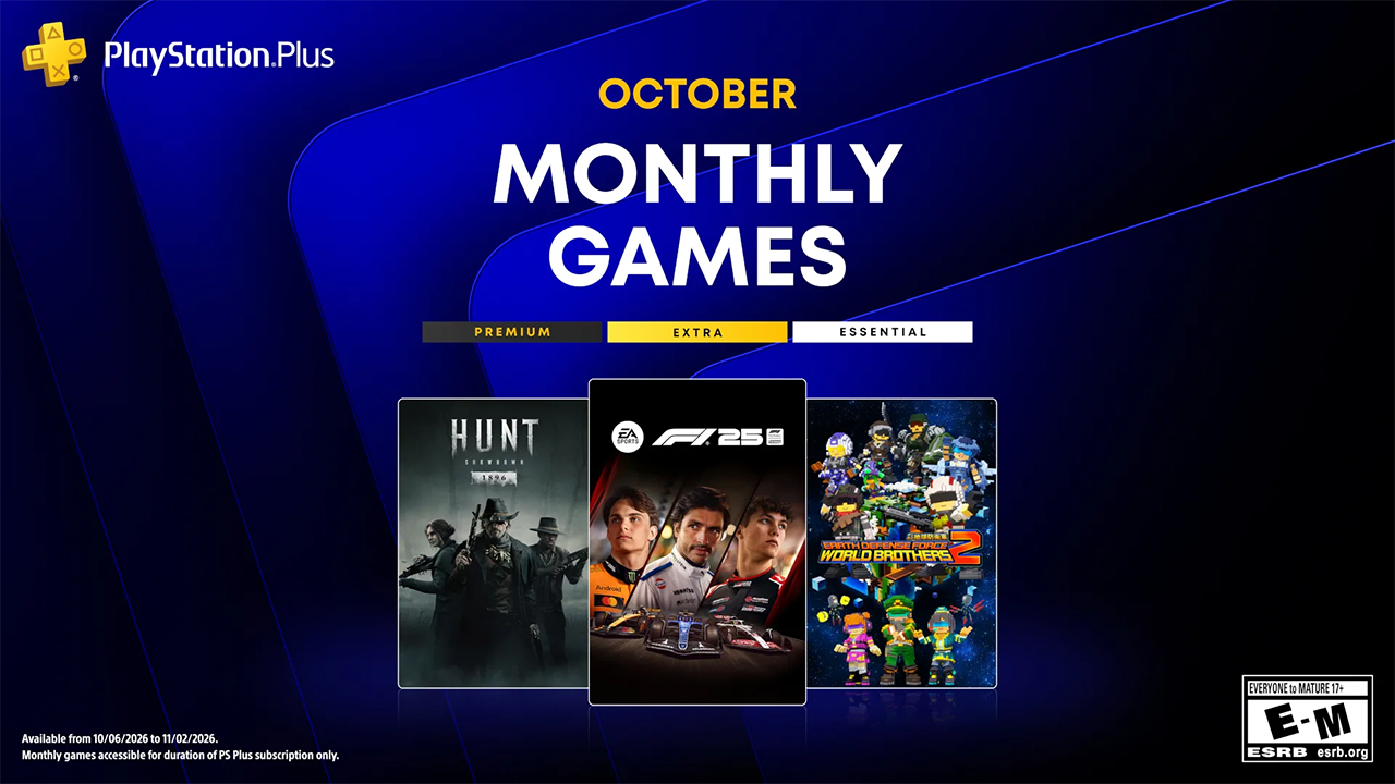 PS Plus Essential - Das sind die Oktober 2026 Spiele