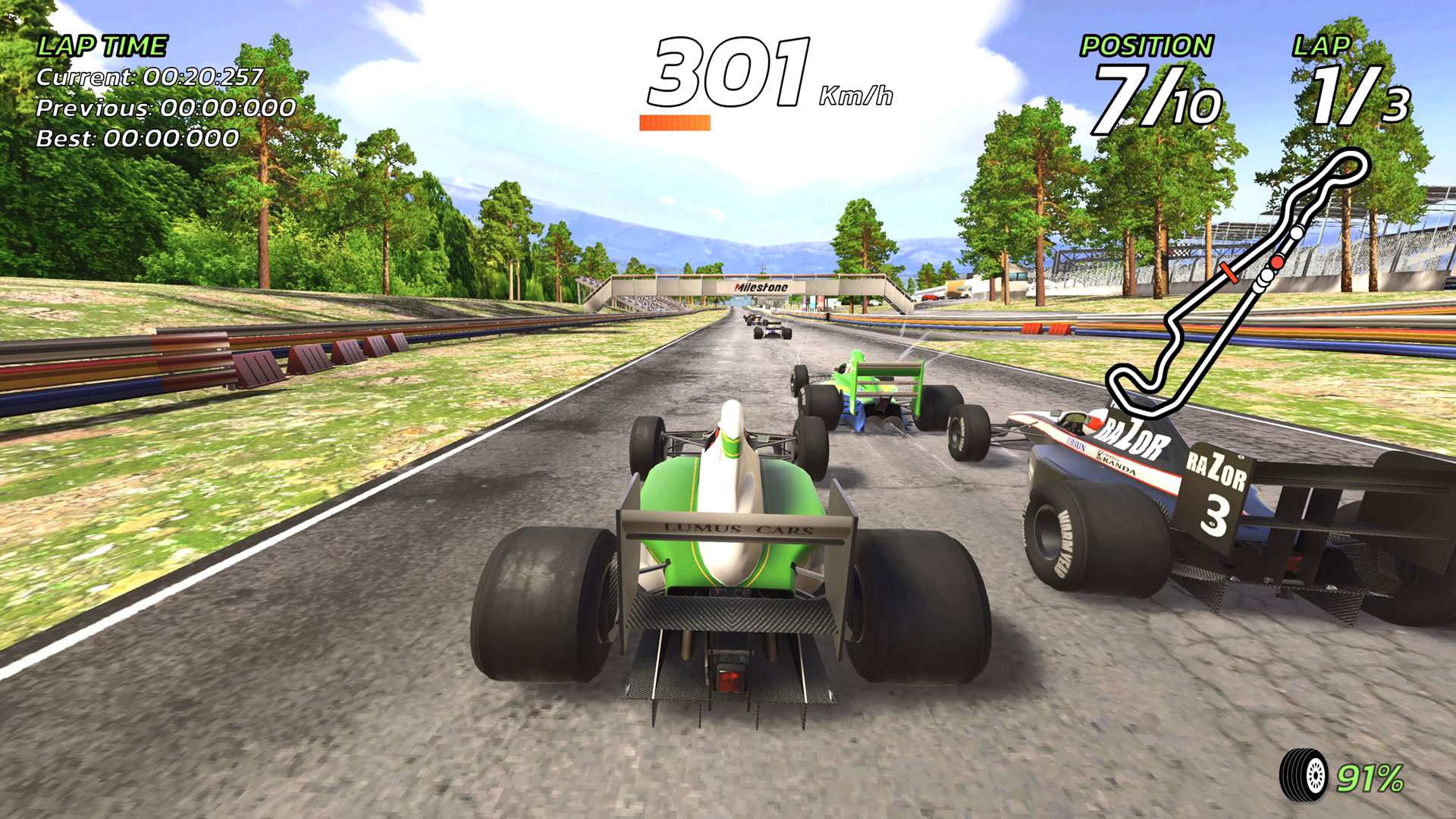 4PGP - Arcade Rennspiel mit Formel 1 Boliden