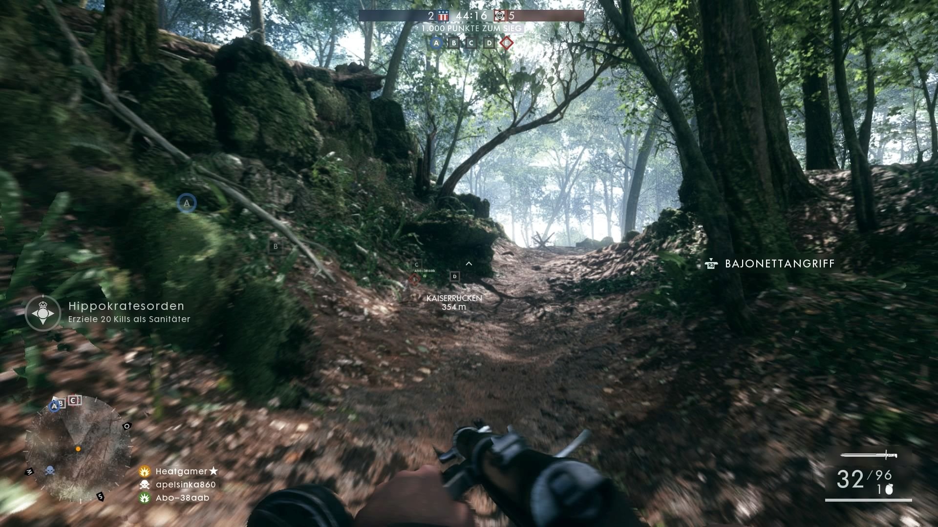 Battlefield 1: kostenlose Giant's Shadow Karte