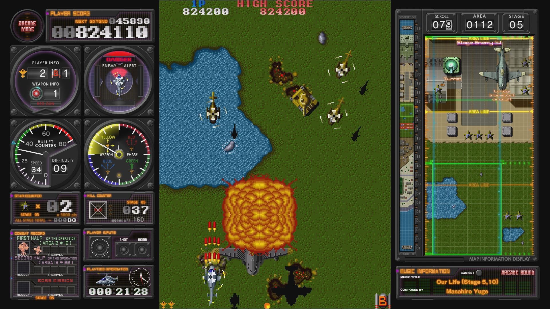 Kyukyoku TigerHeli - Toaplan Arcade Garage