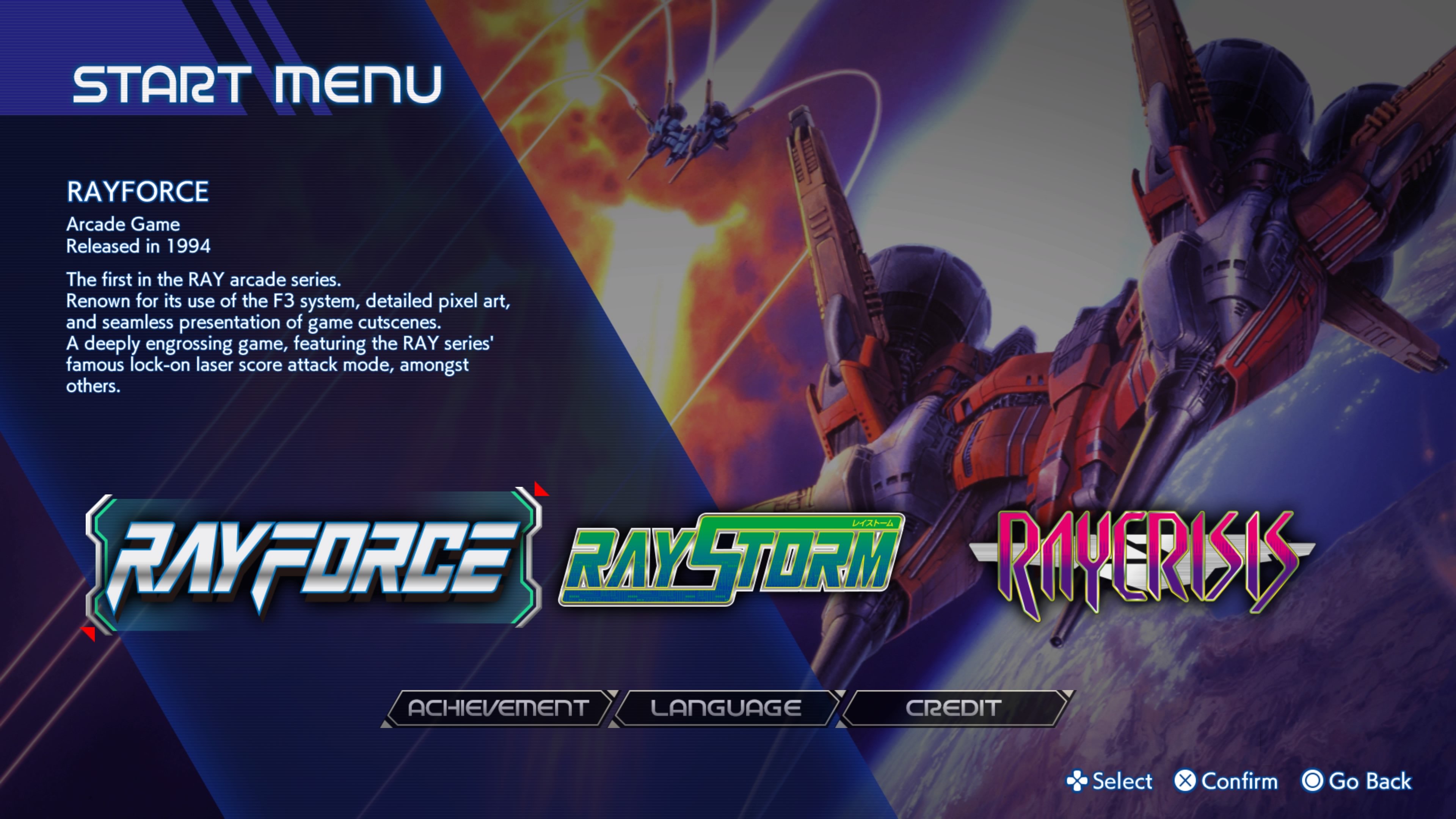 Ray`z Arcade Chronology