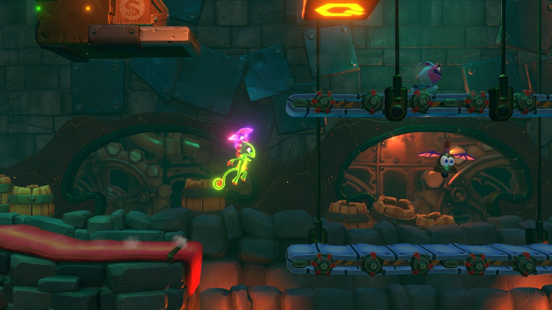 Yooka-Laylee and the Impossible Lair - Levels können modifiziert werden!