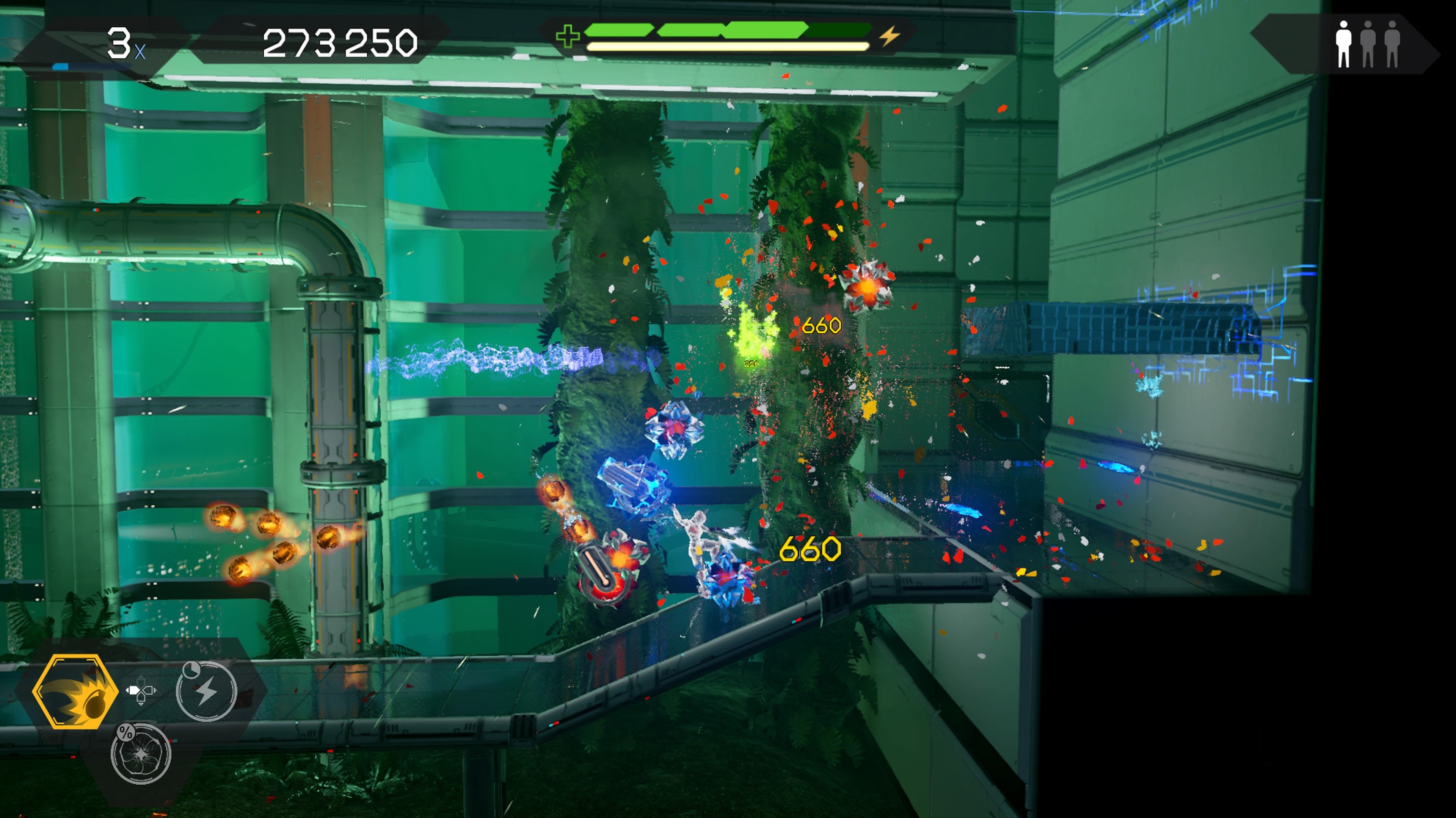 Acht Minuten Gameplay zu Matterfall