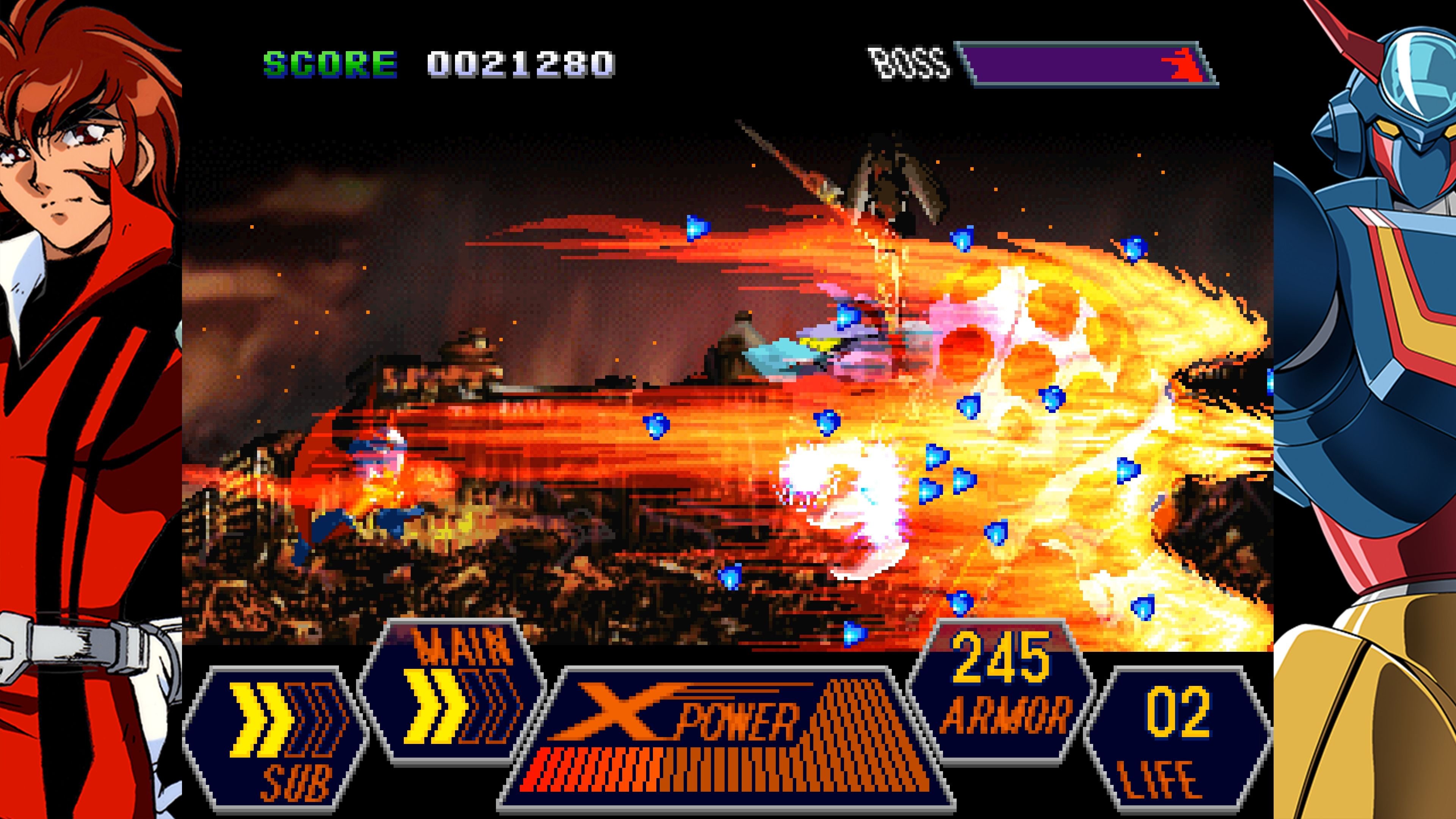 70s-style Robot Anime Geppy-X