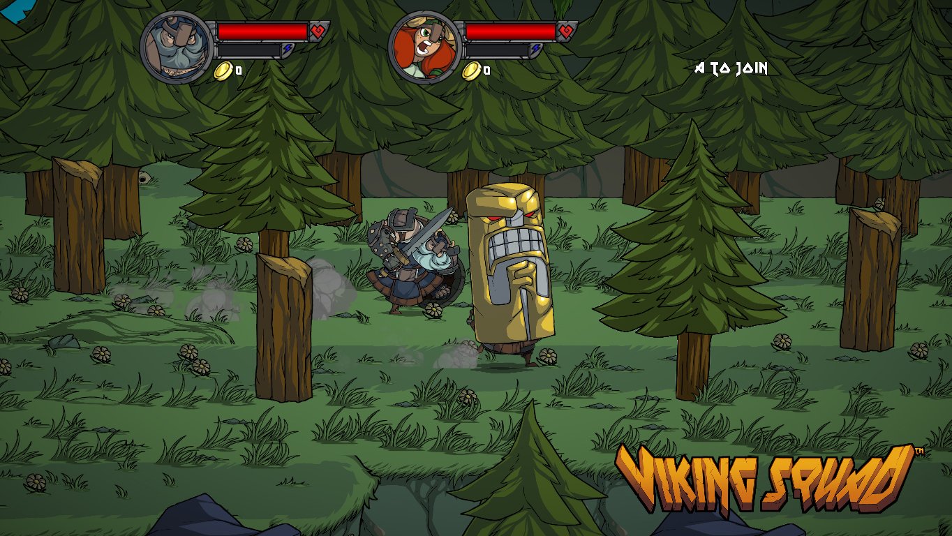 Viking Squad angekündigt - 2D Brawler ala Castle Crashers