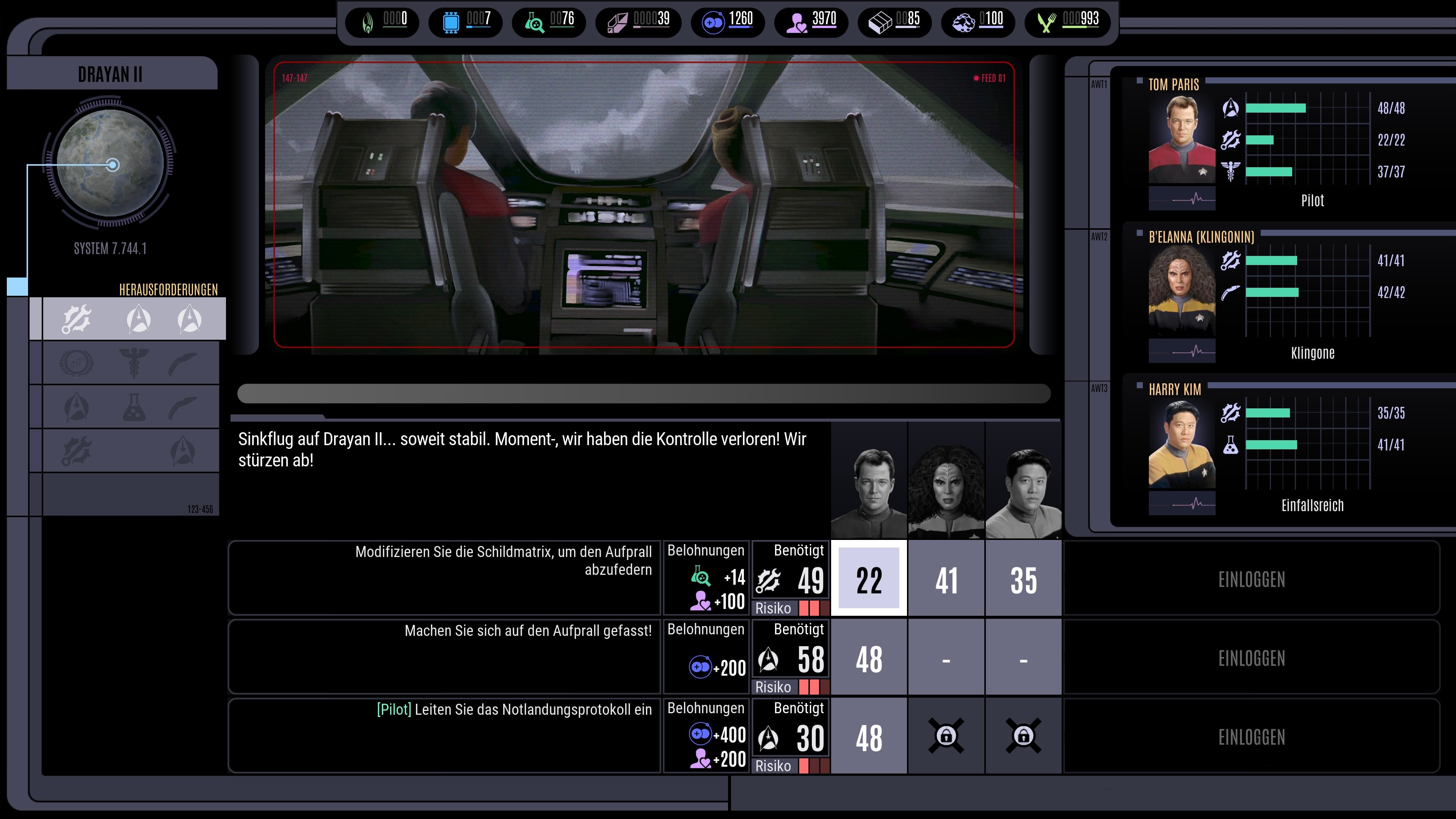 Wiederaufbau in Star Trek Voyager: Across The Unknown