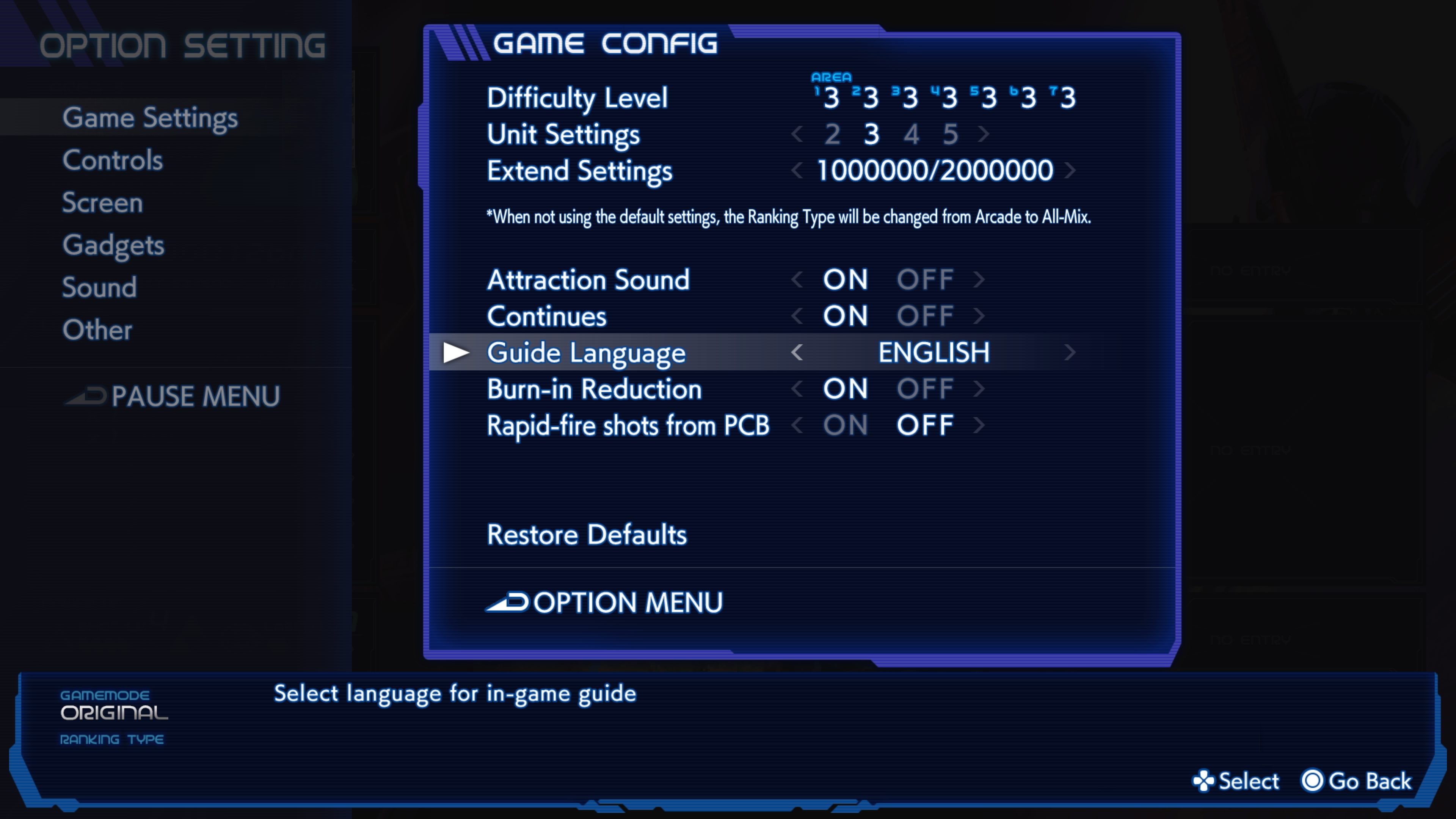 Ray`z Arcade Chronology
