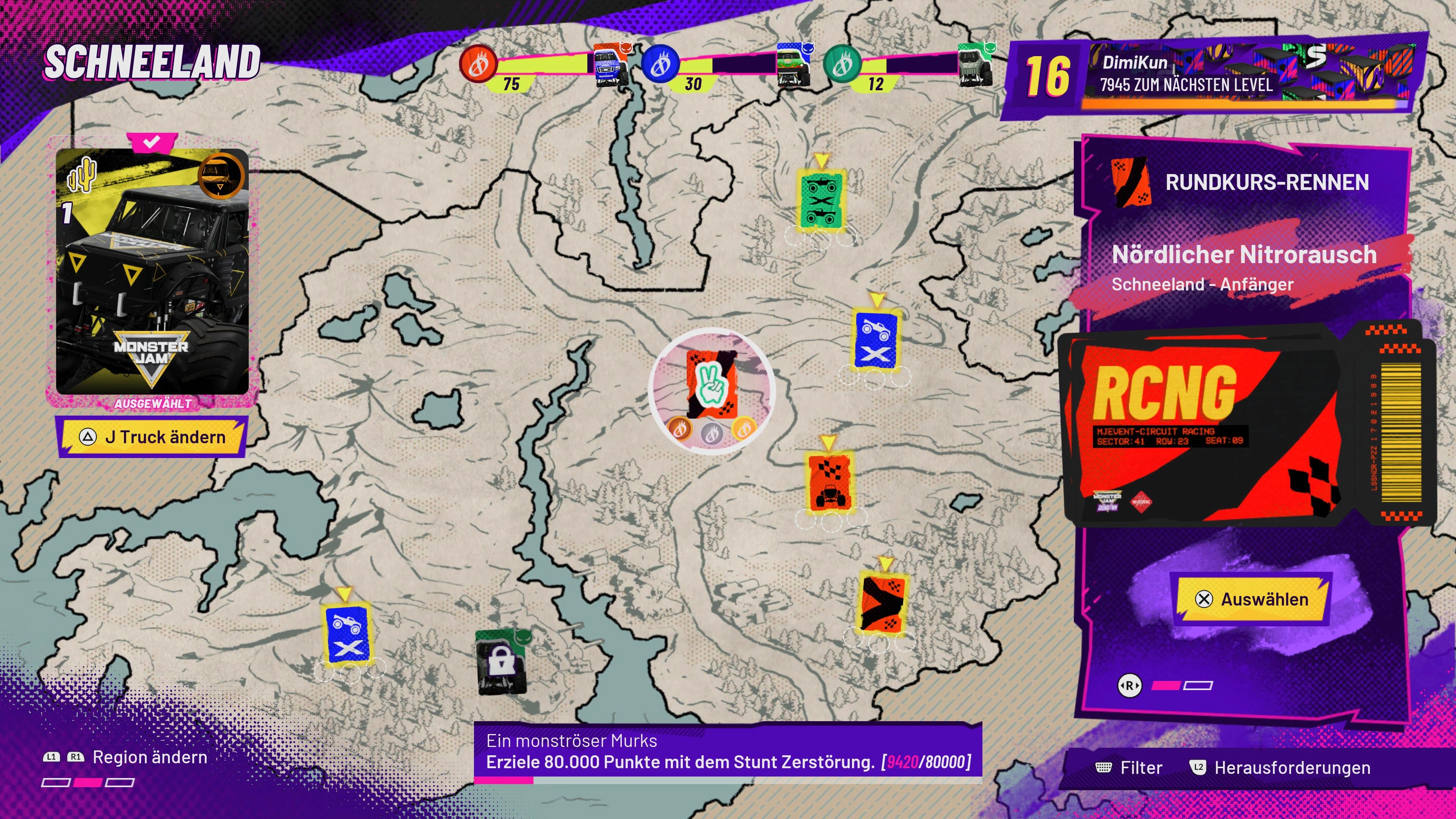 Große Motoren & große Reifen - Monster Jam Showdown