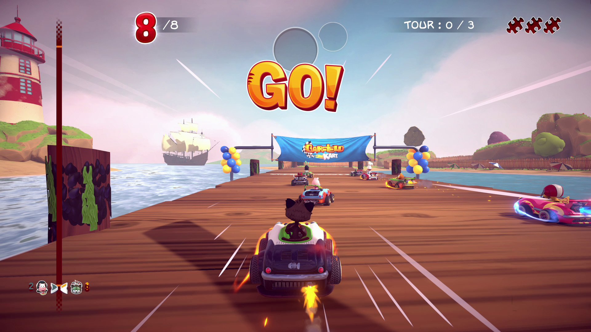 Garfield Kart Furious Racing
