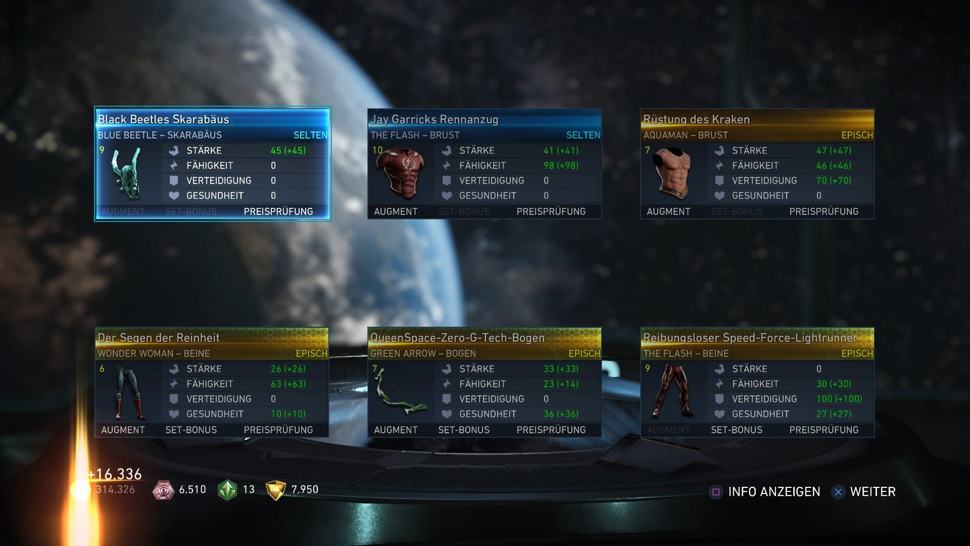 Injustice 2: Das Ding aus dem Sumpf Gameplay