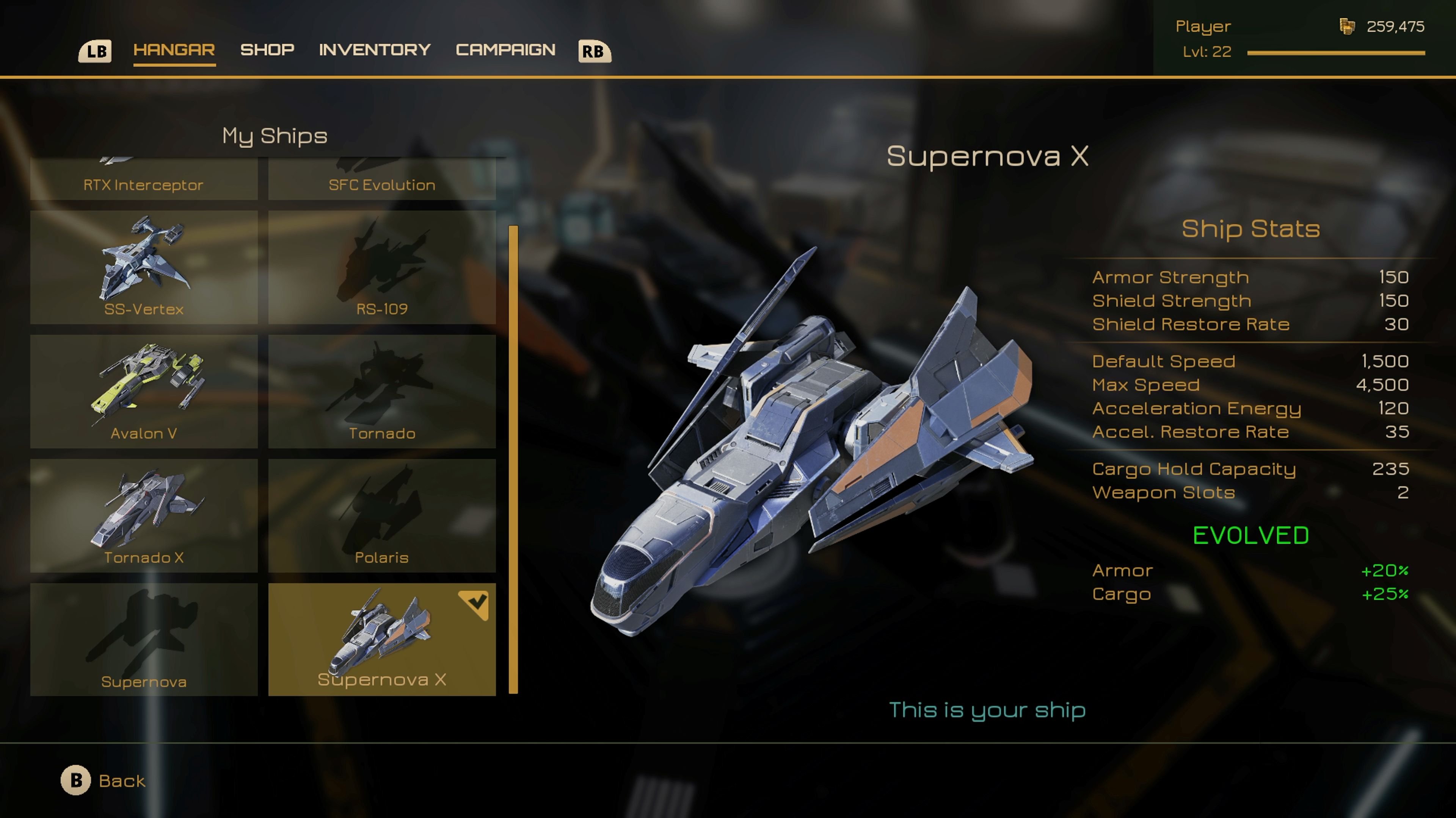 Subdivision Infinite DX