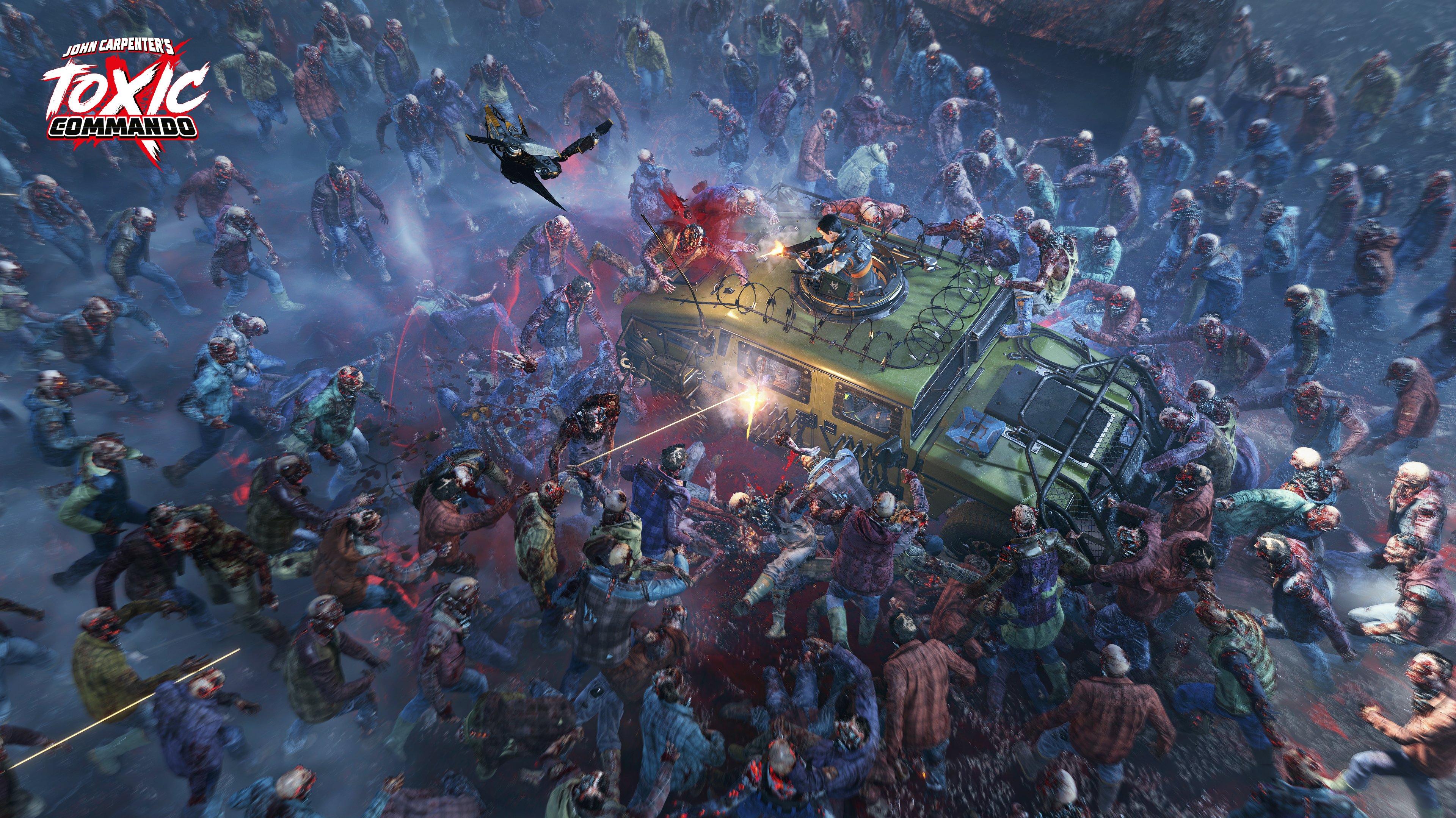 John Carpenter`s Toxic Commando - 80iger Trailer mit Synthwave Musik
