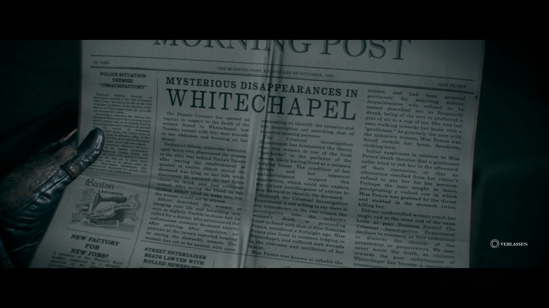 GC14: Off-Screen Gameplay zu The Order: 1886