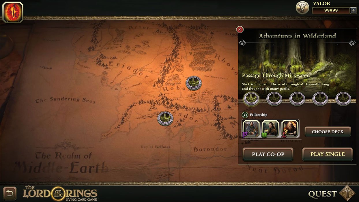 The Lord of the Rings: Adventure Card Game verschiebt sich