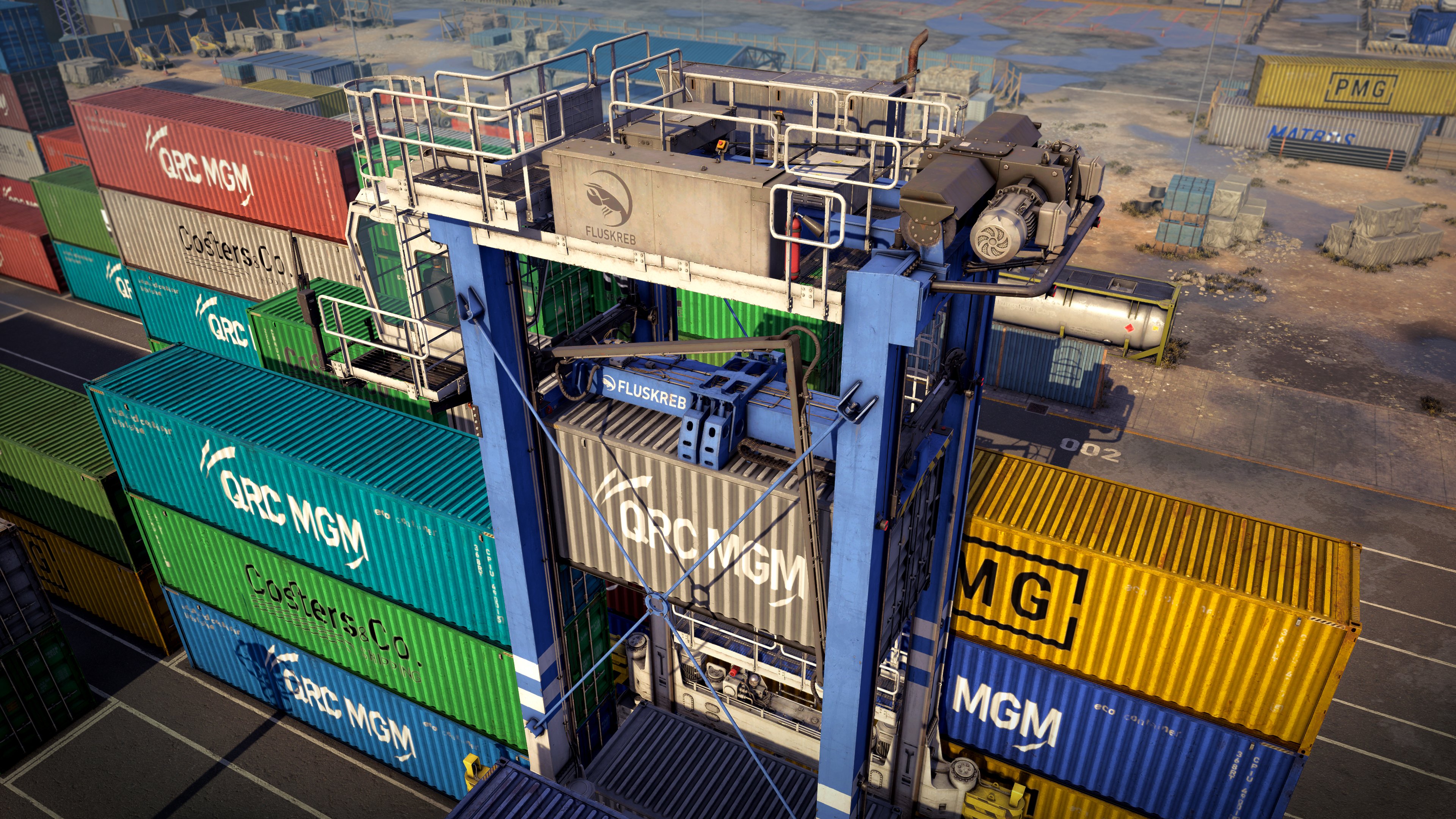 Docked