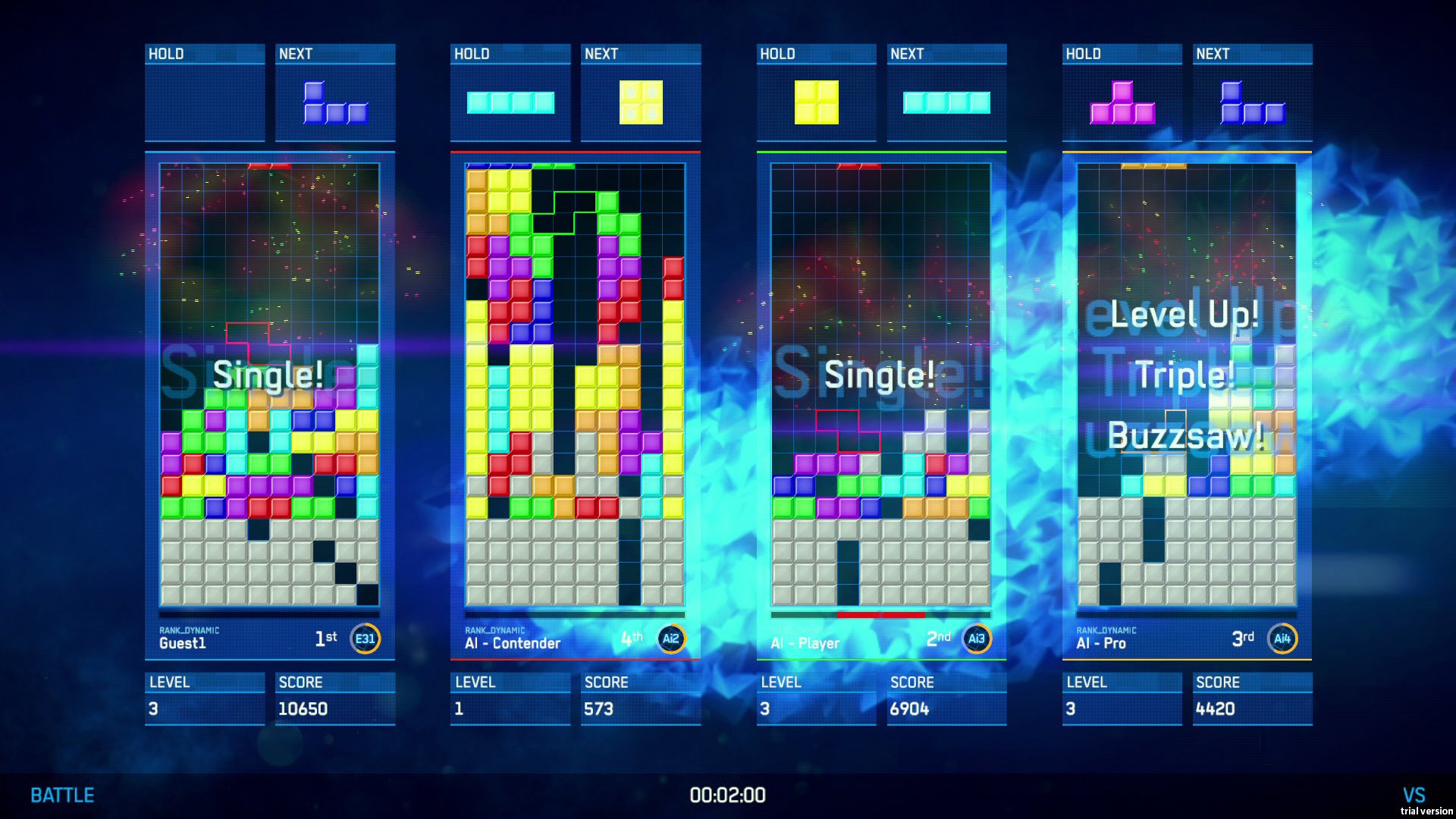 Tetris: Ultimate mit Freezes und Tearing auf der PS4