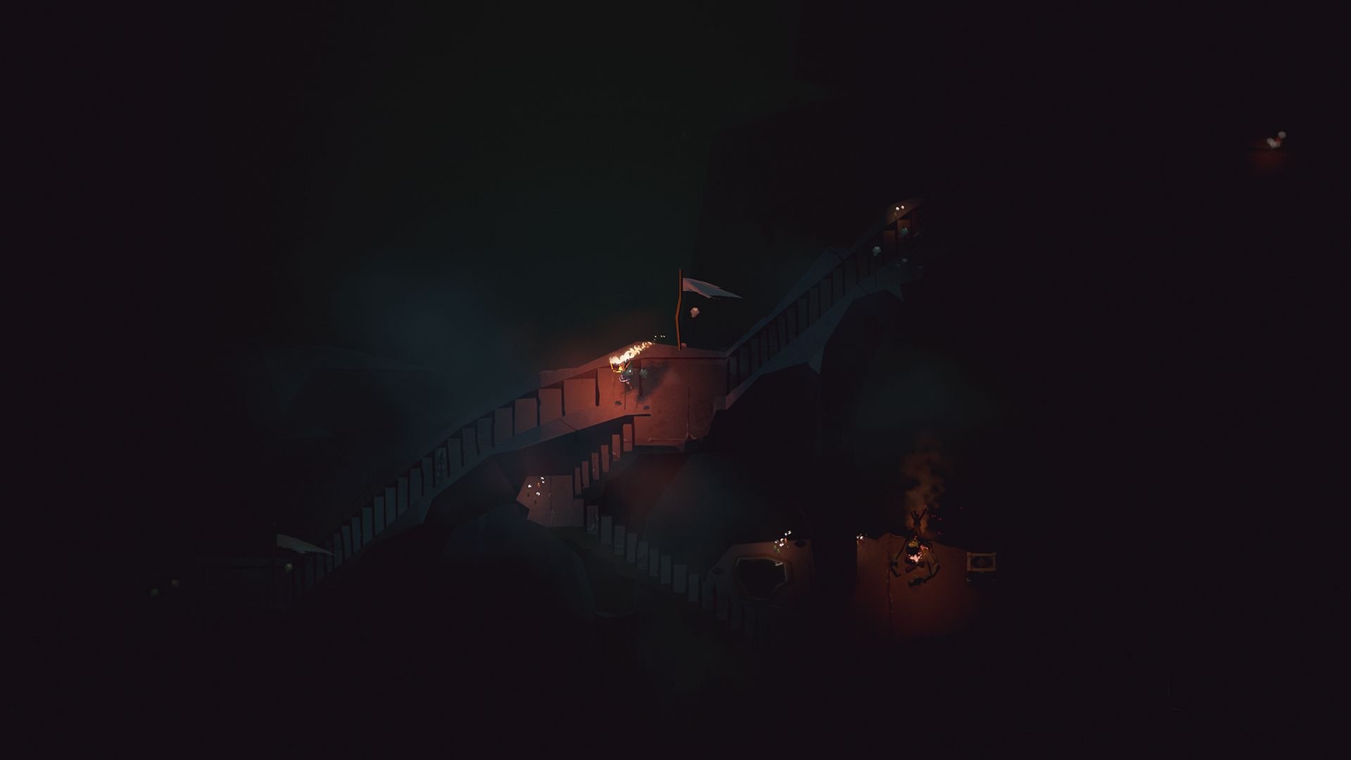 Below