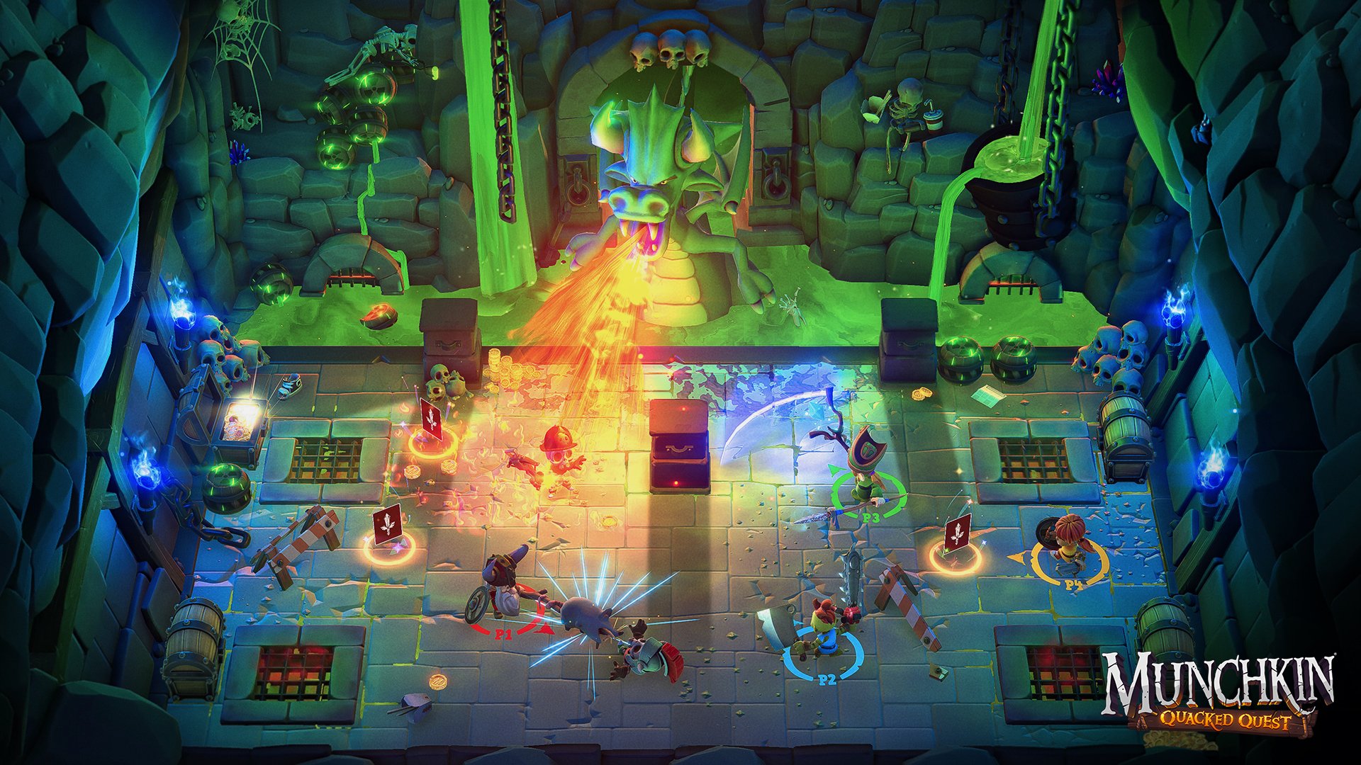 Munchkin: Quacked Quest - Es hat als 4-Spieler-Koop angefangen, jetzt brauche ich neue Freunde