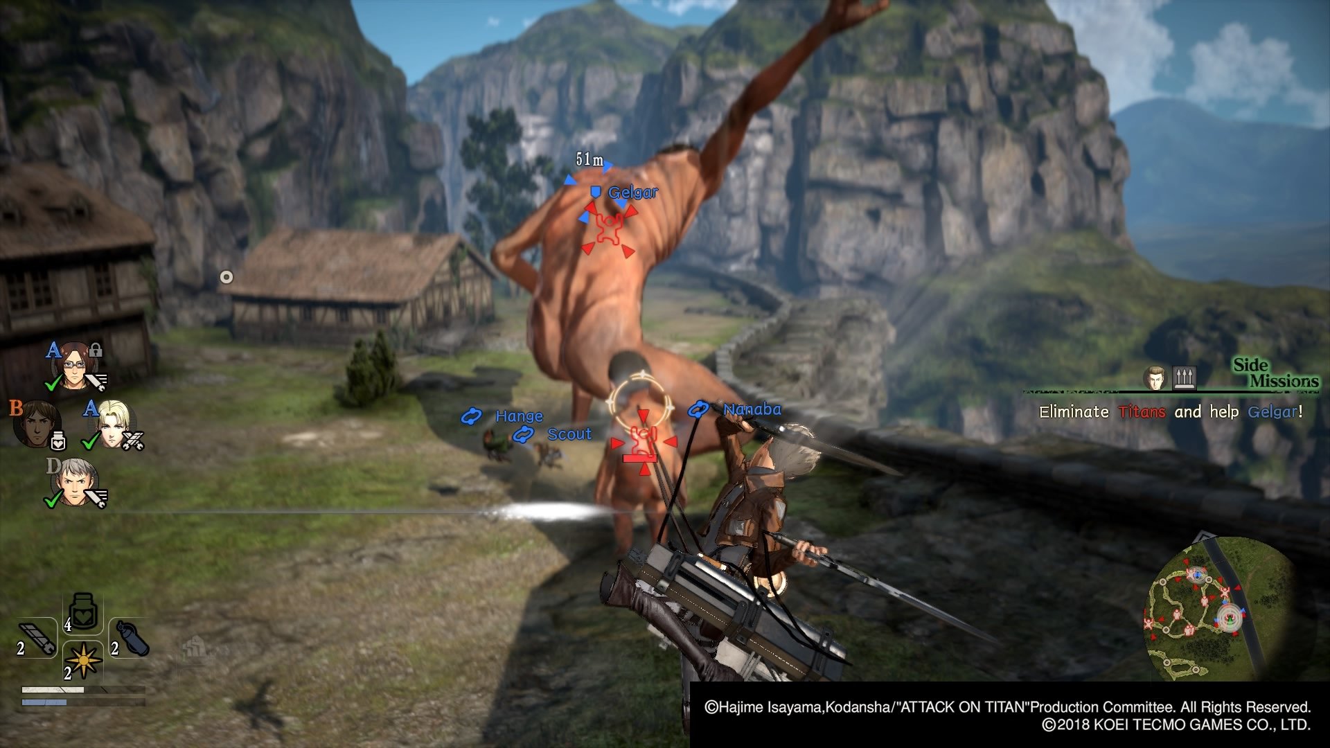 A.O.T. 2 - Attack on Titan 2