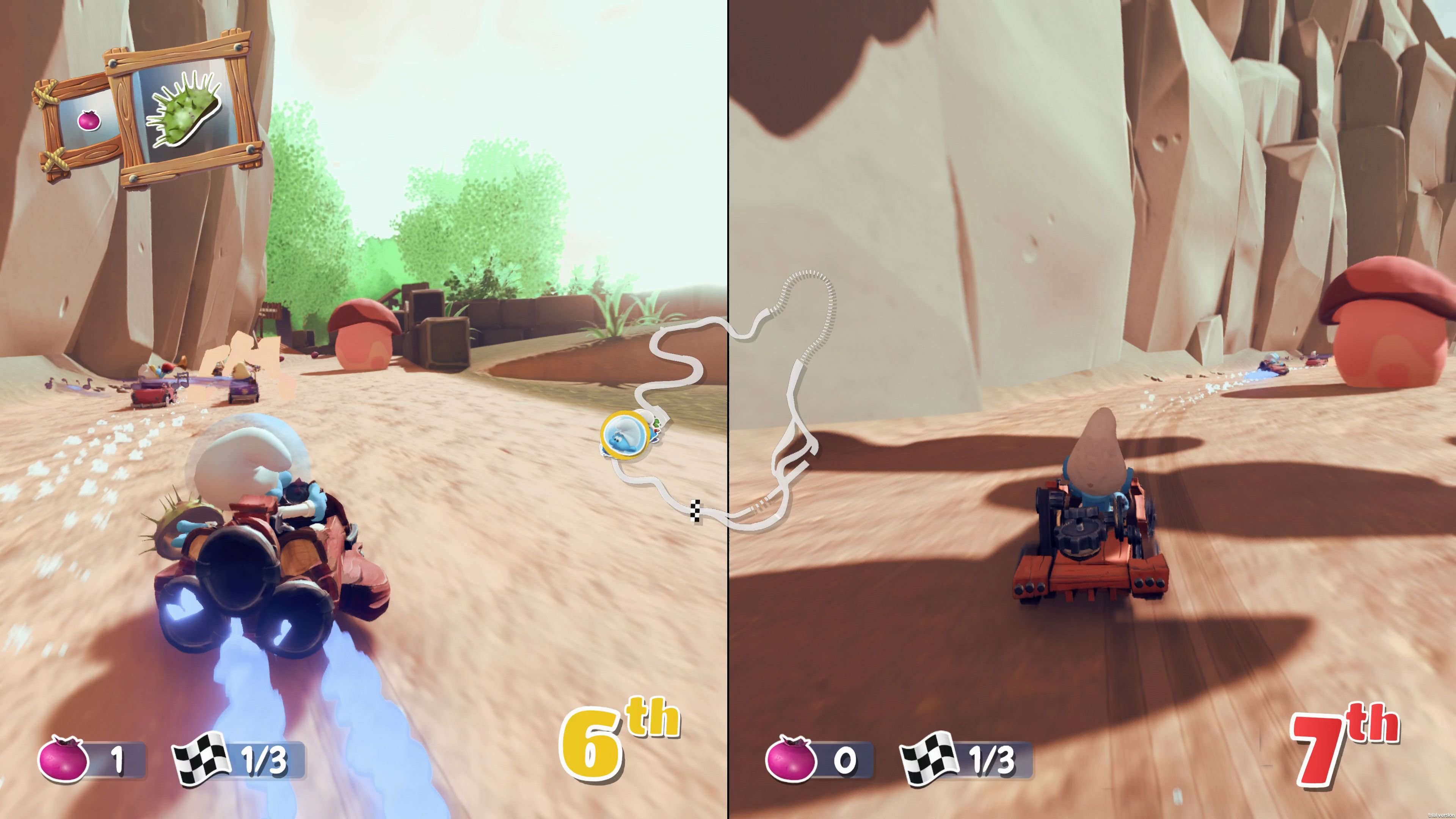 Die Schlümpfe: Kart