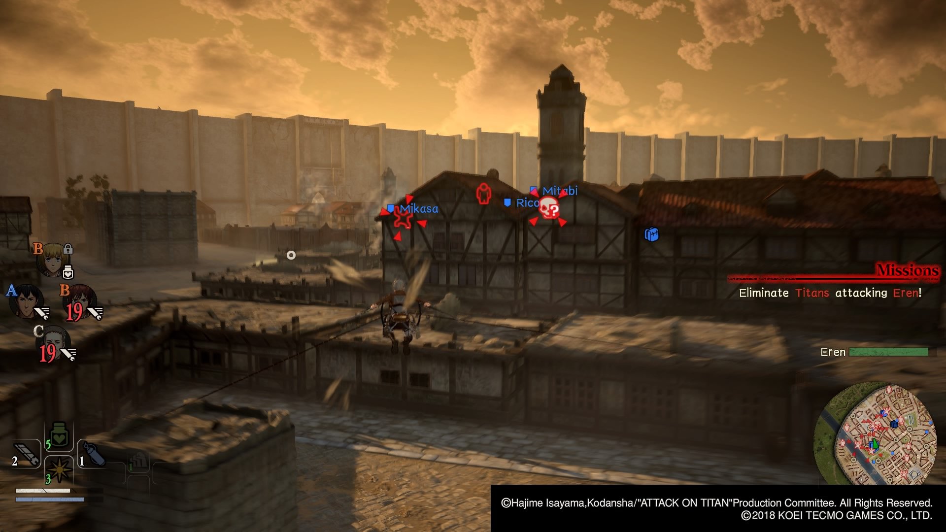 A.O.T. 2 - Attack on Titan 2