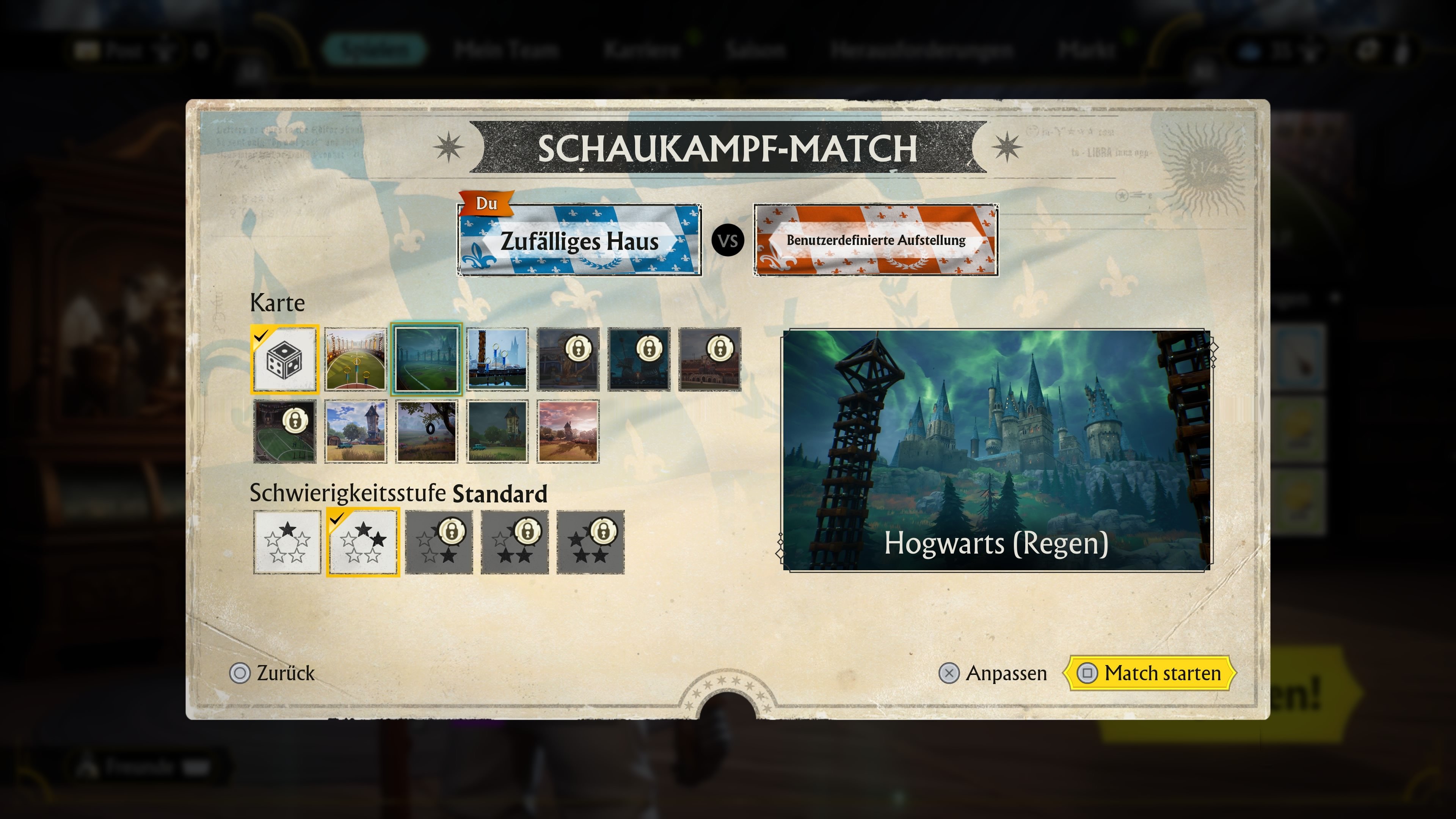 Harry Potter: Quidditch Champions - Die Quidditch Arenen