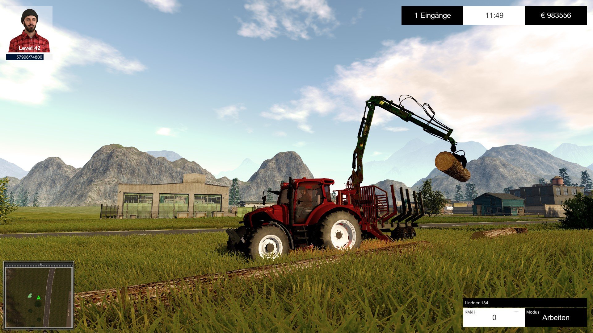 Forstwirtschaft 2017: Die Simulation