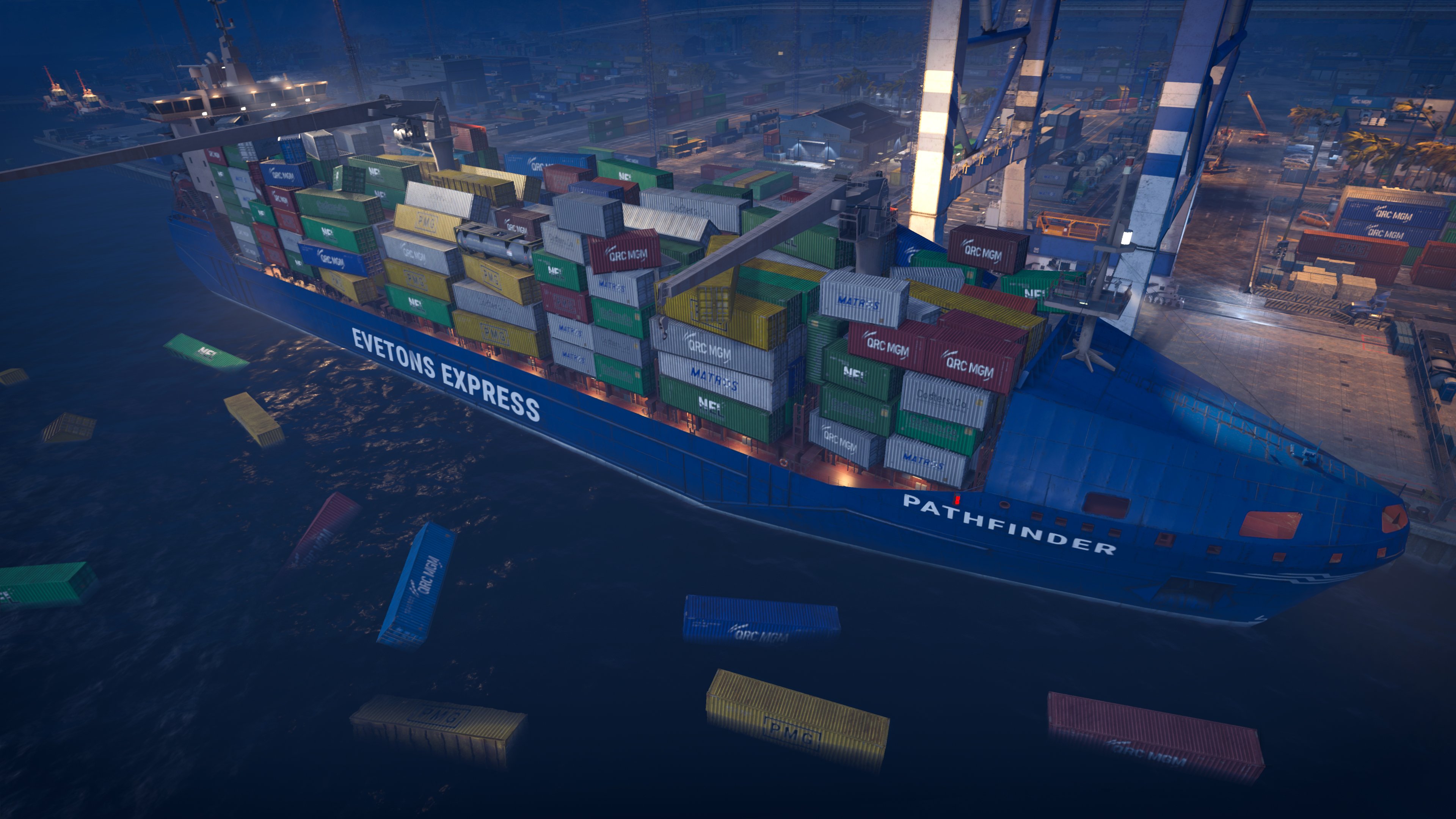 Docked
